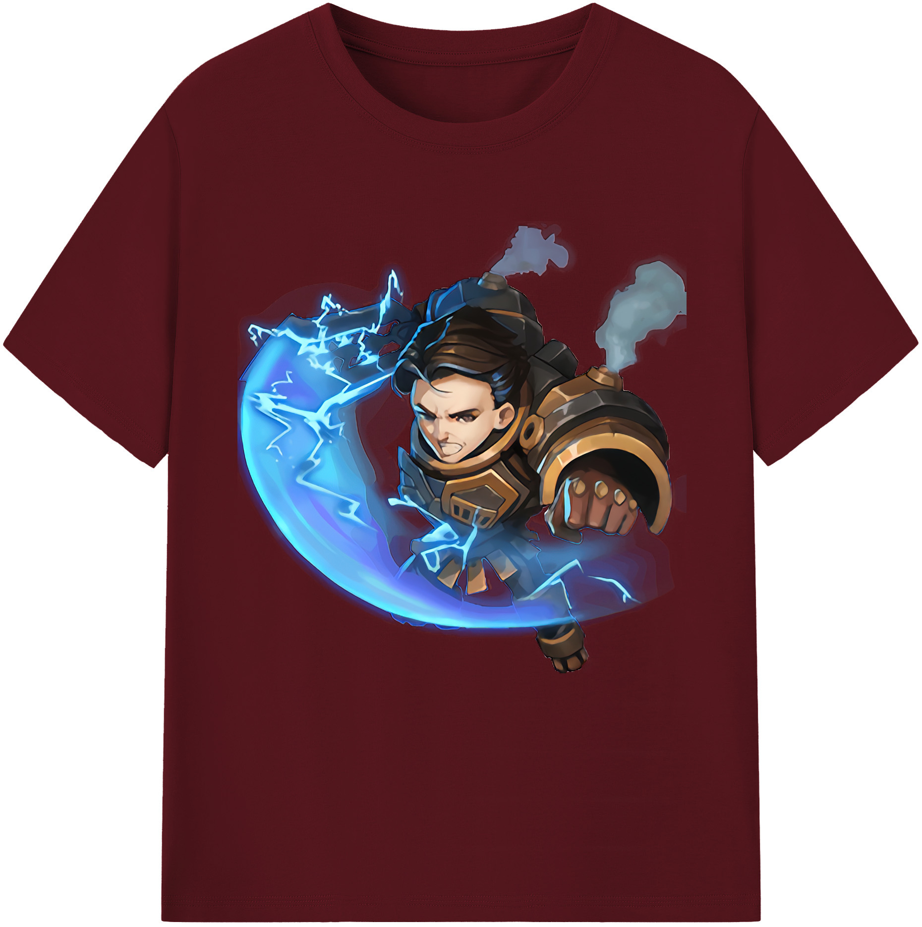リーグ・オブ・レジェンド League of Legends LOL 綿100％半袖Tシャツ（フロントプリント）